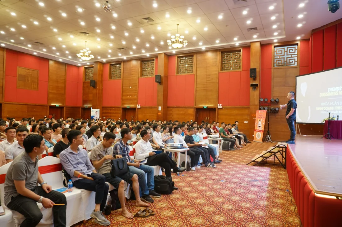Đông đảo học viên tham dự chương trình đào tạo của 168Edu